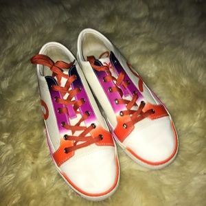 Rocawear ziggy orange shoes